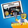 Конструктор LEGO City Missions Миссии исследования Марса на космическом корабле 298 деталей (60354) изображение 7