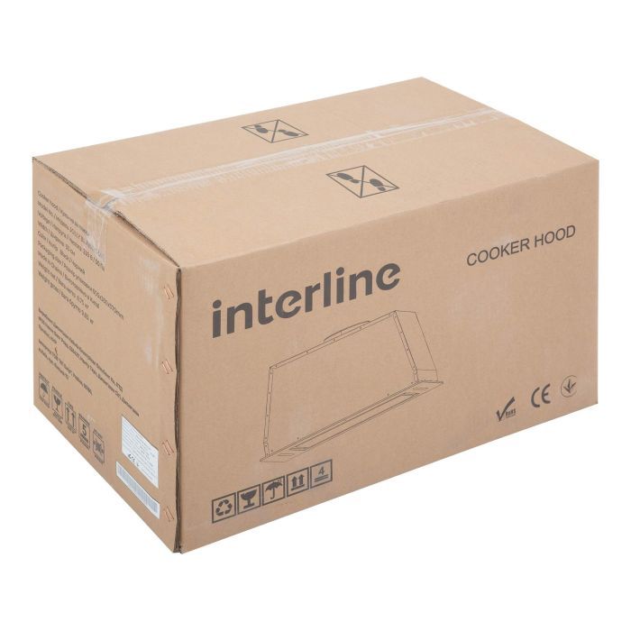 Витяжка кухонна Interline JOLLY BL A/60/GL/K зображення 12