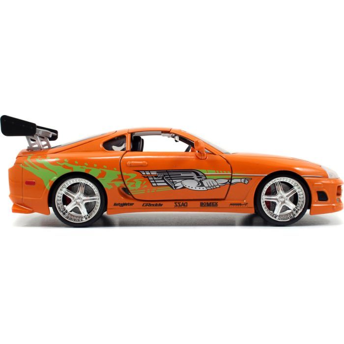 Машина Jada металлическая Форсаж Toyota Supra (1995) + фигурка Брайана 1:24 (253205001) изображение 10