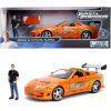 Машина Jada металлическая Форсаж Toyota Supra (1995) + фигурка Брайана 1:24 (253205001) изображение 12
