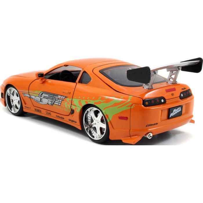 Машина Jada металлическая Форсаж Toyota Supra (1995) + фигурка Брайана 1:24 (253205001) изображение 7