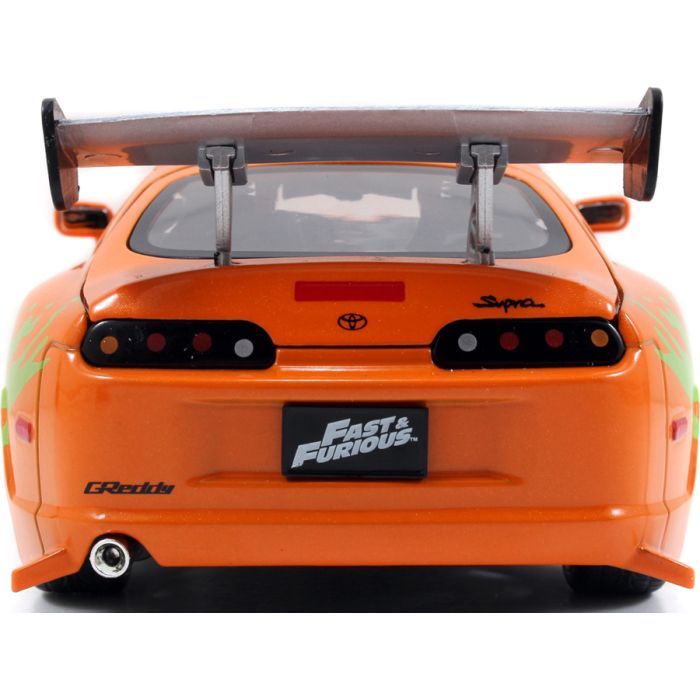 Машина Jada металлическая Форсаж Toyota Supra (1995) + фигурка Брайана 1:24 (253205001) изображение 9