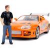 Машина Jada металлическая Форсаж Toyota Supra (1995) + фигурка Брайана 1:24 (253205001)