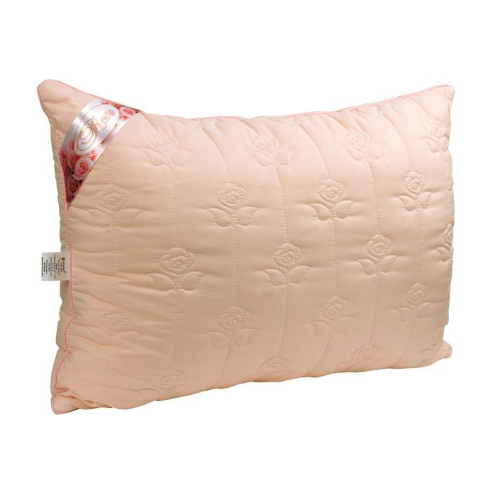 Подушка Руно Rose с волокном розы розовая 50х70 см (310.52Rose Pink)
