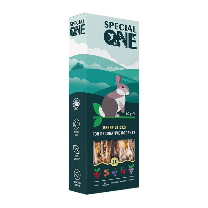 Вітаміни для гризунів Special One "Ягідні" 90 г (4823082423491)