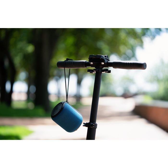 Акустична система 2E SoundXPod TWS MP3 Wireless Waterproof Blue (2E-BSSXPWBL) зображення 2