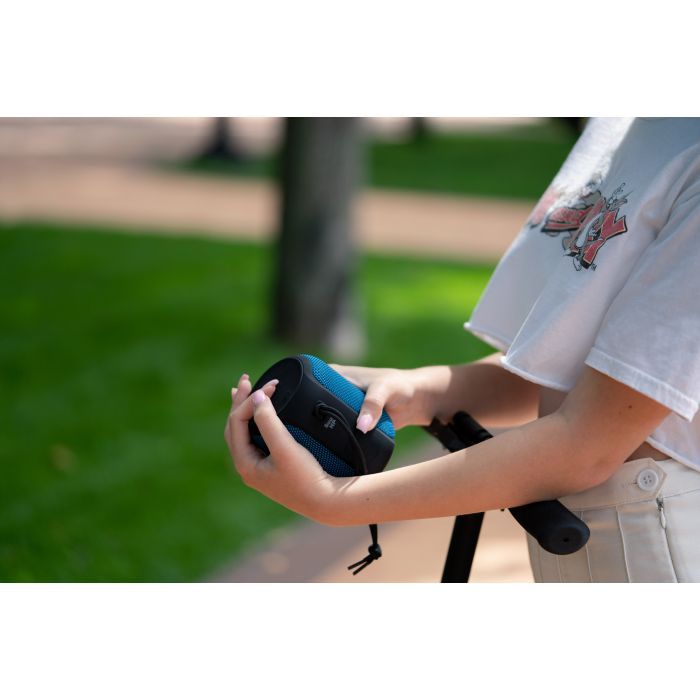 Акустична система 2E SoundXPod TWS MP3 Wireless Waterproof Blue (2E-BSSXPWBL) зображення 9