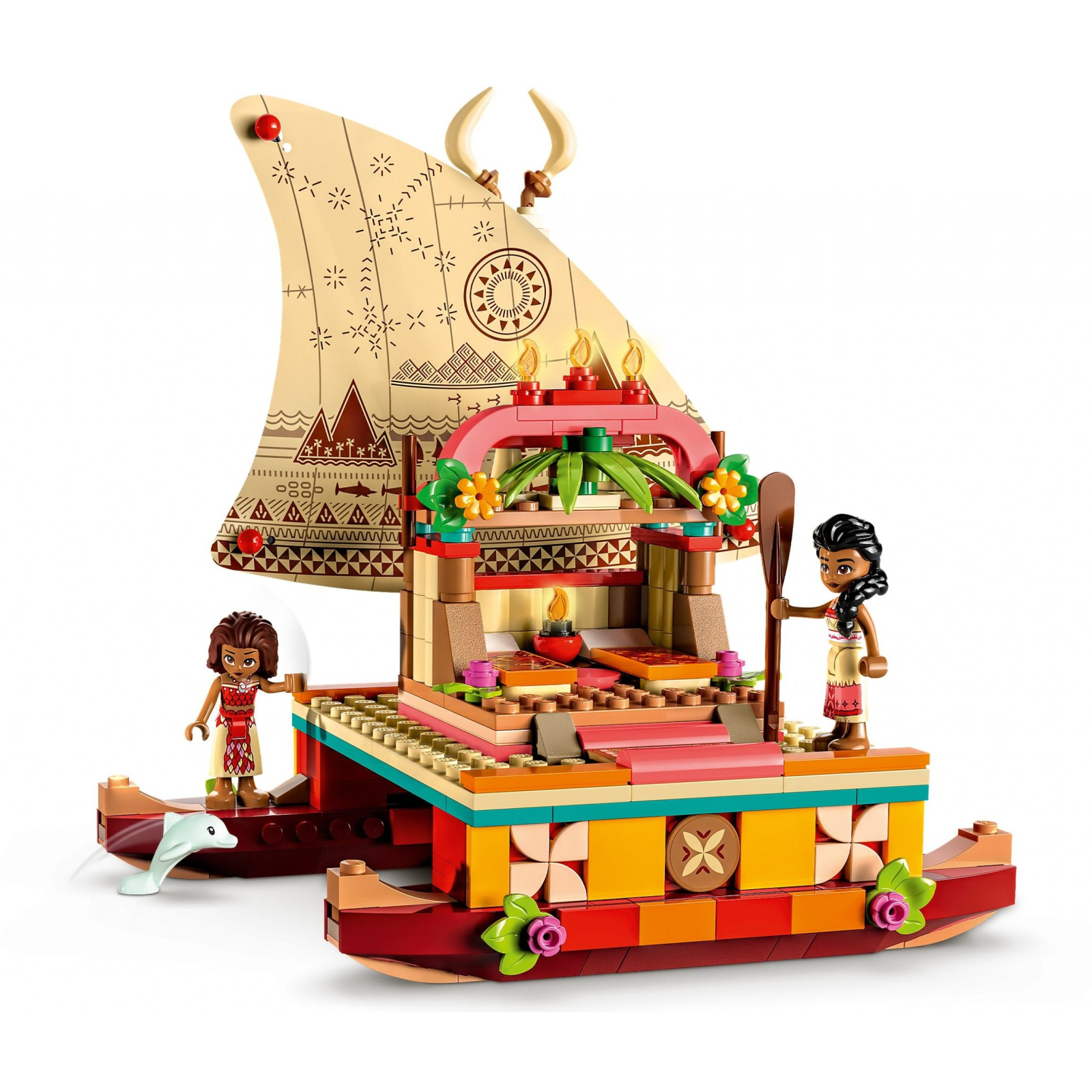 Конструктор LEGO Disney Princess Поисковая лодка Ваяны 321 деталь (43210) изображение 3