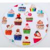 Полотенце MirSon пляжное №5059 Summer Time Muffins 150x150 см (2200003180855)