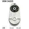 Натягувач ременя з роликом SKF VKM 34025 зображення 2