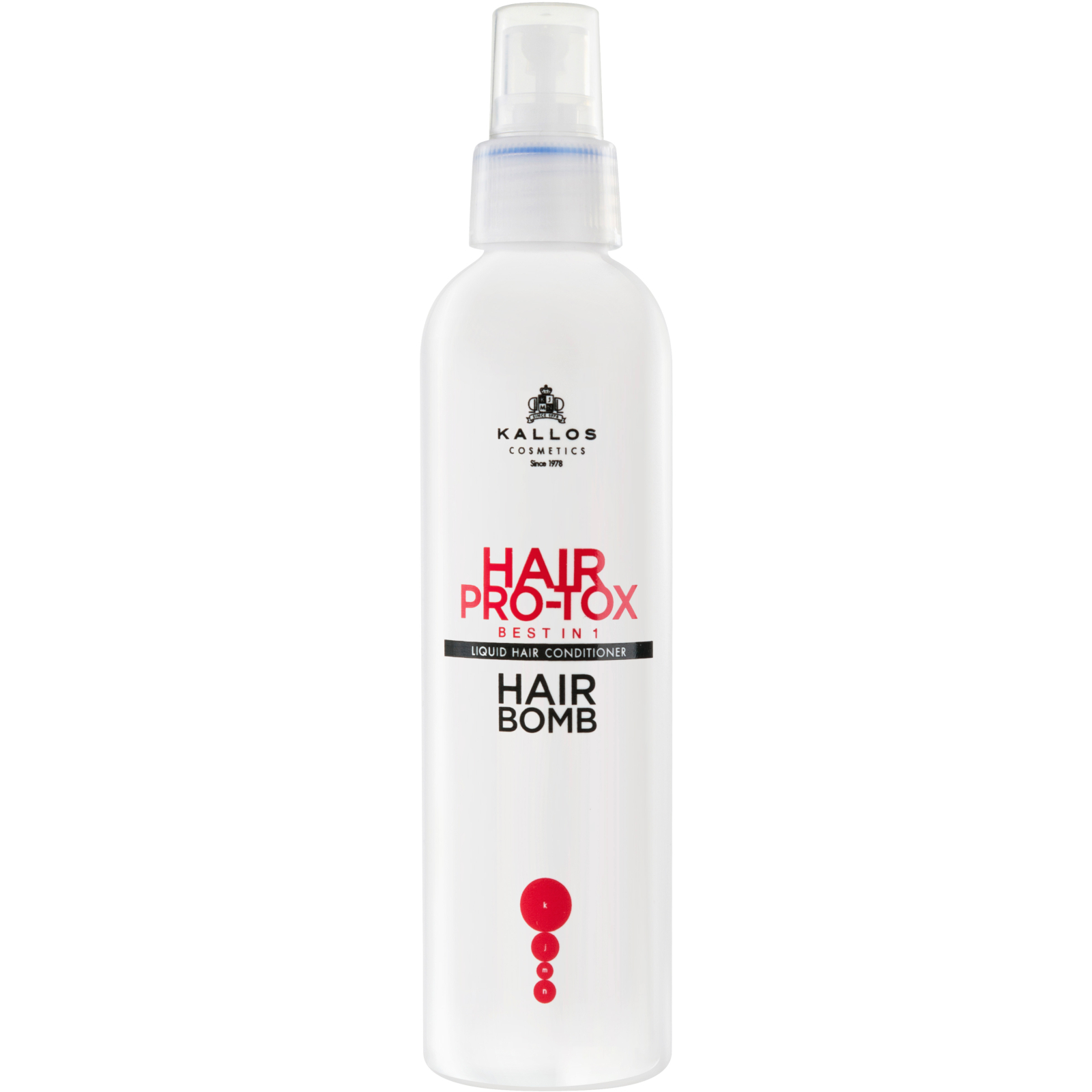 Кондиционер для волос Kallos Cosmetics Hair Pro-Tox несмываемый 200 мл (5998889512453)