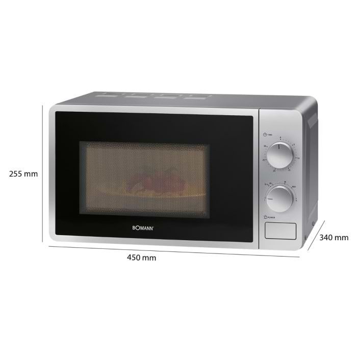 Микроволновая печь Bomann MW 6014 CB silver (MW6014CB silver) изображение 5