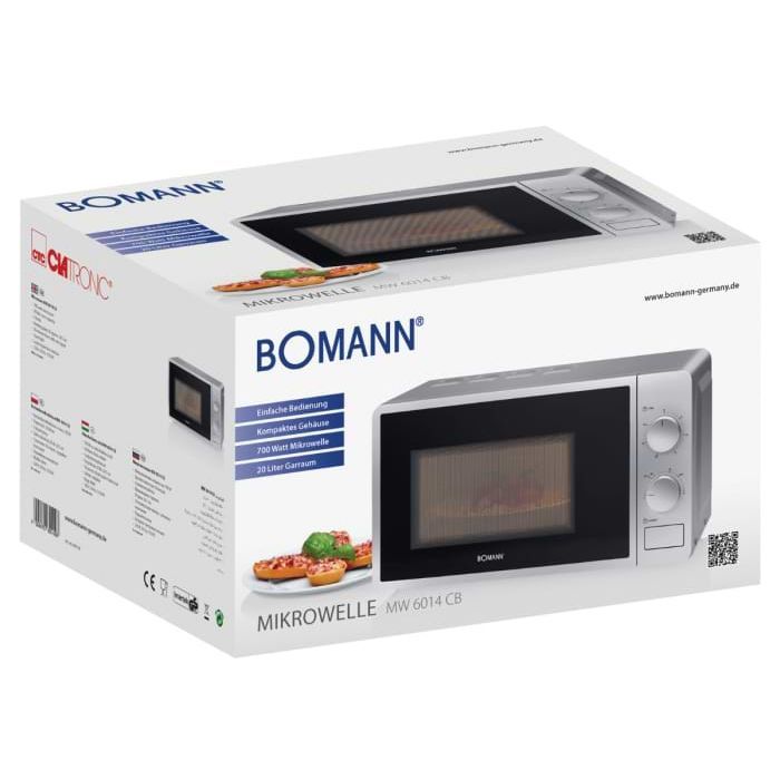 Микроволновая печь Bomann MW 6014 CB silver (MW6014CB silver) изображение 6