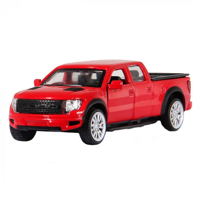 Машина TechnoDrive Ford F-150 SVT Raptor Красная (250261)
