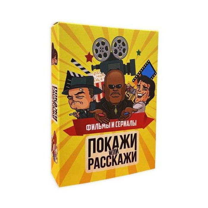Настільна гра 18+ PLAYROOM Покажи або розкажи. Кіно та серіали , український (ВР_ПРКИСУ)