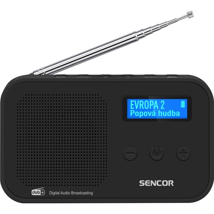 Портативний радіоприймач Sencor SRD 7200 Black (35056378) зображення 2