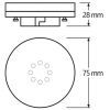 Лампочка Osram LED STAR, 4.9W, 470Lm, 4000K, GX53 (4058075433465) изображение 4