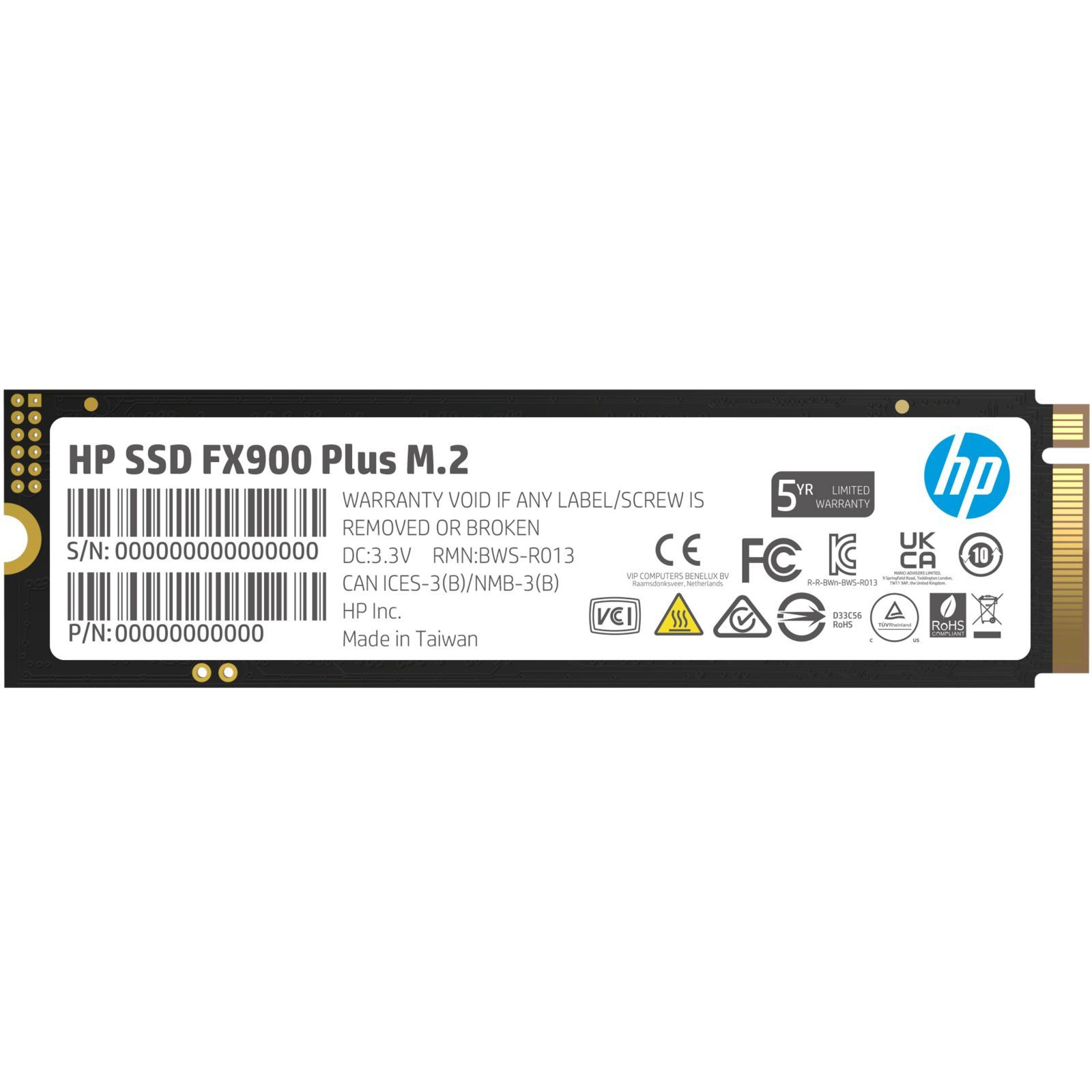 ᐈ Купити накопичувач ssd HP M.2 2280 2TB FX900 Plus (7F618AA) в