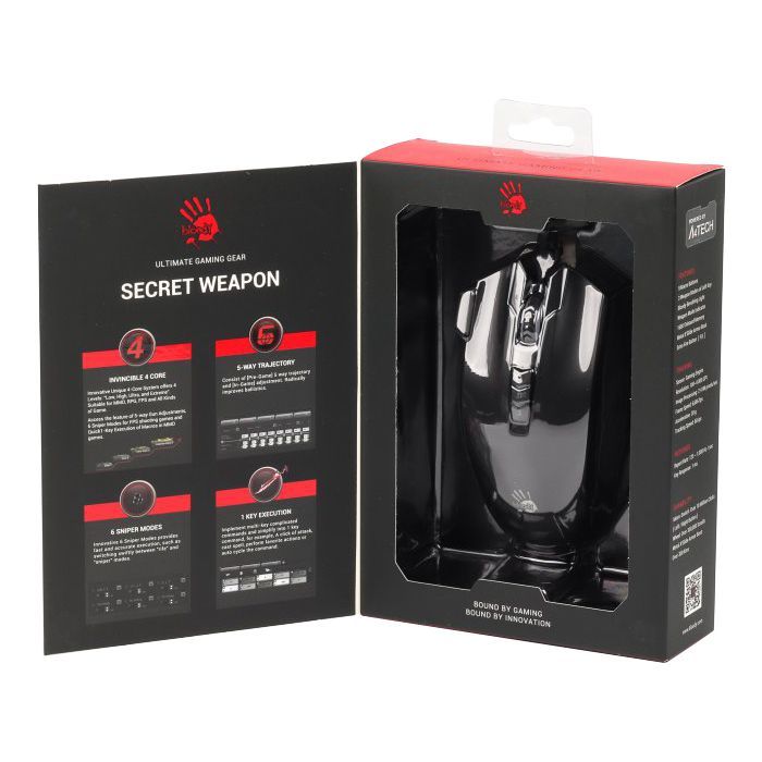 Мышка A4Tech Bloody V9MA Black изображение 7