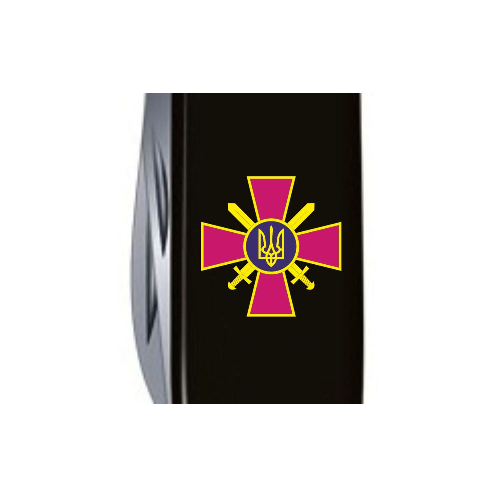 Нож Victorinox Huntsman Army Black "Емблема СВ ЗСУ" (1.3713.3_W0020u) изображение 4