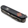 Нож Victorinox Huntsman Army Black "Емблема СВ ЗСУ" (1.3713.3_W0020u) изображение 6