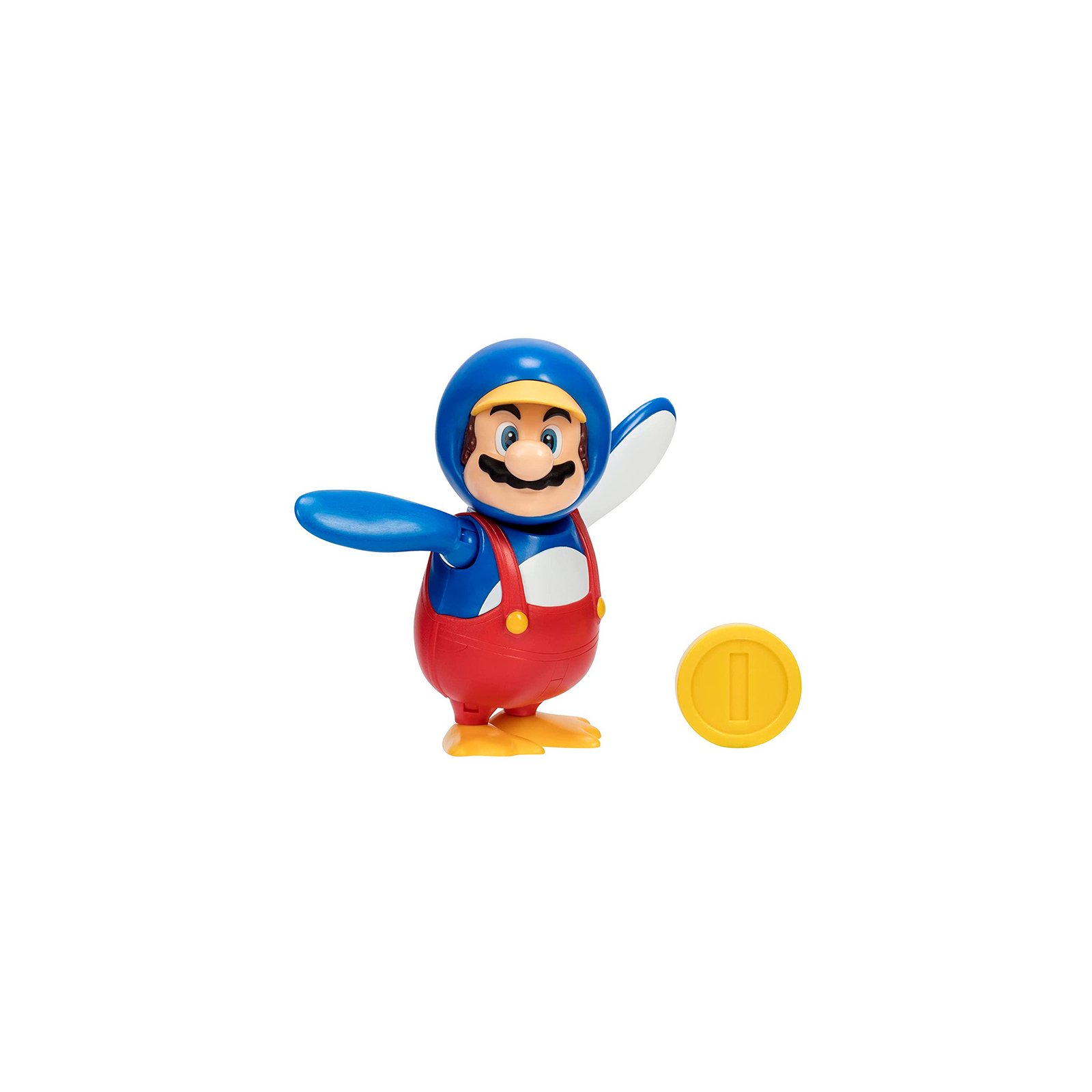 Фигурка Super Mario с артикуляцией – Марио-пингвин 10 см (40824i) изображение 7