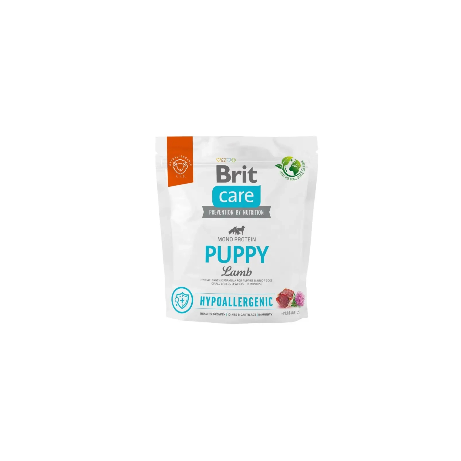 Сухой корм для собак Brit Care Dog Hypoallergenic Puppy гипоаллергенный с ягненком 12 кг (8595602558957)
