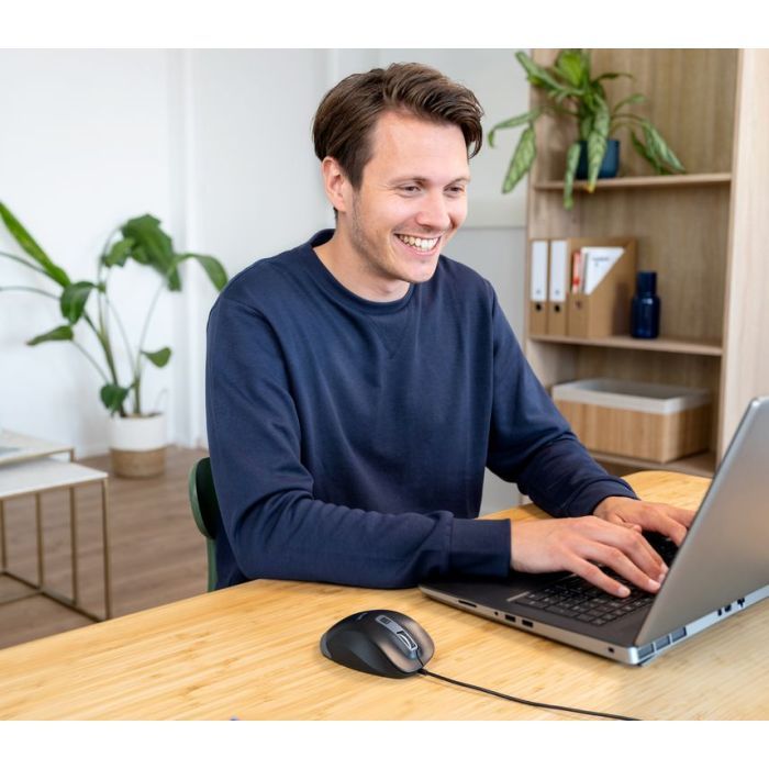 Мышка Trust Fyda Comfortable ECO USB Black-GREY (24728) изображение 2