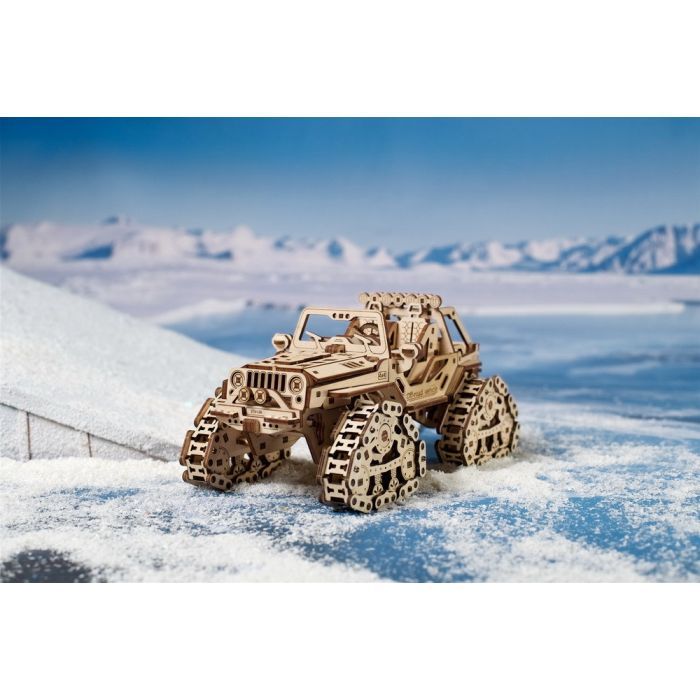 Конструктор Ugears Гусеничний позашляховик (6337469) зображення 5