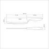 Кухонный нож Tramontina Plenus Black 178 мм (23444/107) изображение 4