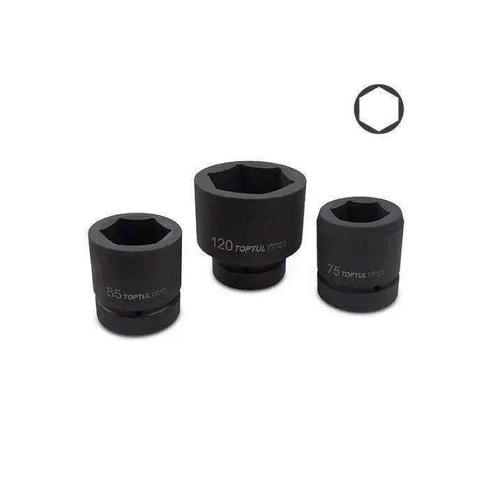 Головка торцева Toptul ударна 2-1/2" 110мм (KABA80B0) зображення 2