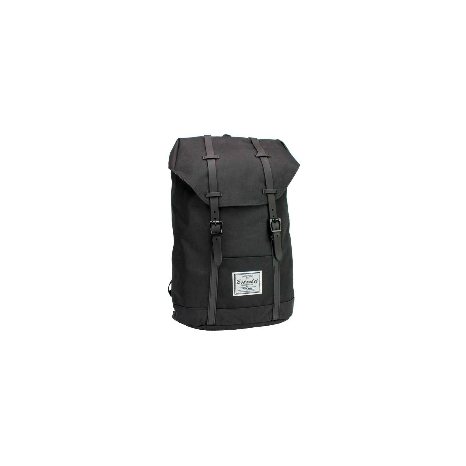 Рюкзак школьный Bodachel 46*16*30 см Черный (BS09-07)