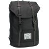 Рюкзак школьный Bodachel 46*16*30 см Черный (BS09-07)