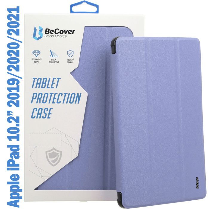 Чохол до планшета BeCover Tri Fold Soft TPU Silicone Apple iPad 10.2 2019/2020/2021 Dark Green (708514)