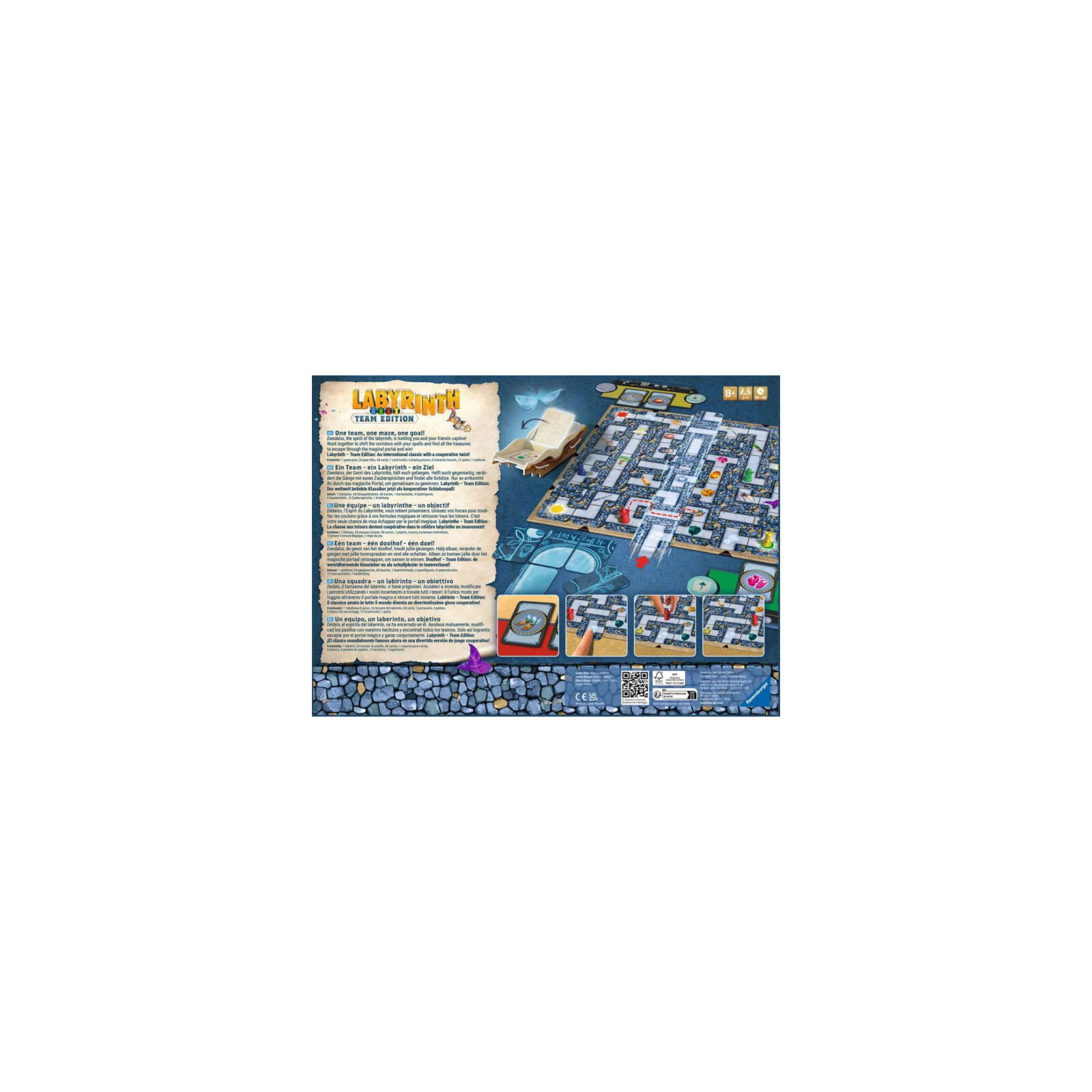 Настольная игра Ravensburger Безумный лабиринт. Командное издание (Labyrinth – Team Edition) английский (PS088) изображение 3