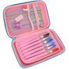 Пенал Cool For School с тиснением 1 отделение Розовый (QT-5625-Pink) изображение 2