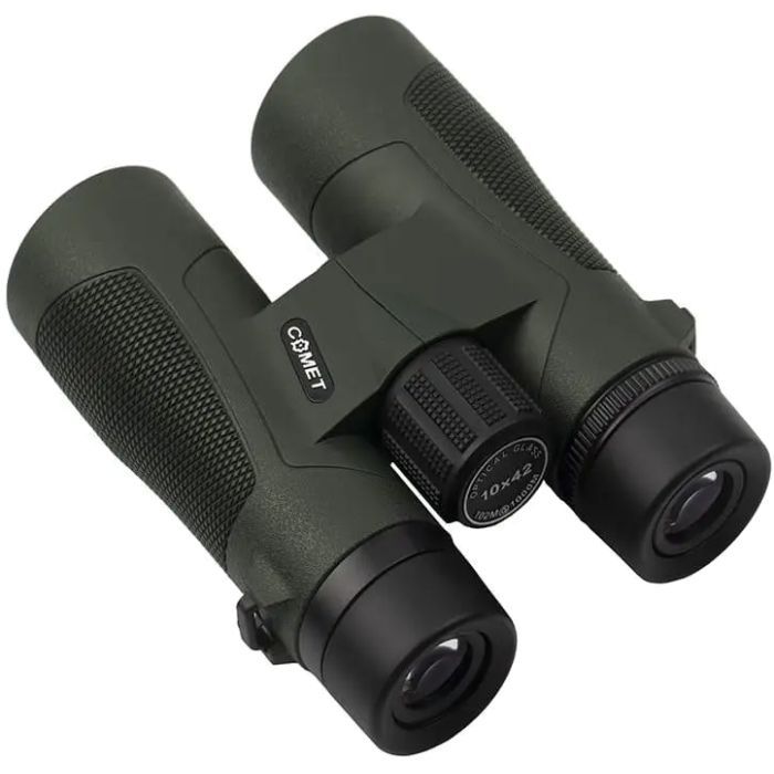 Бінокль Comet W13 10x42A waterproof в чохлі Зелений (W13-1042A) зображення 3