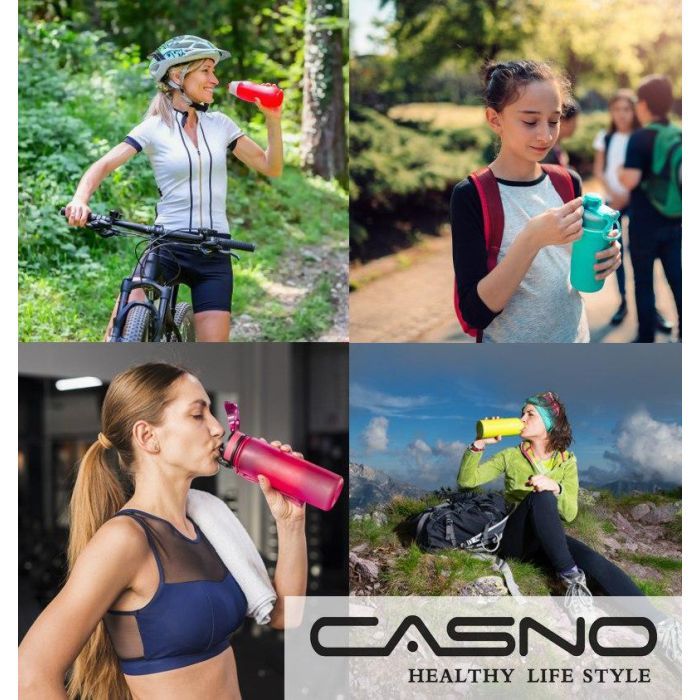Бутылка для воды Casno 780 мл KXN-1180 Блакитна (KXN-1180_Blue) изображение 8