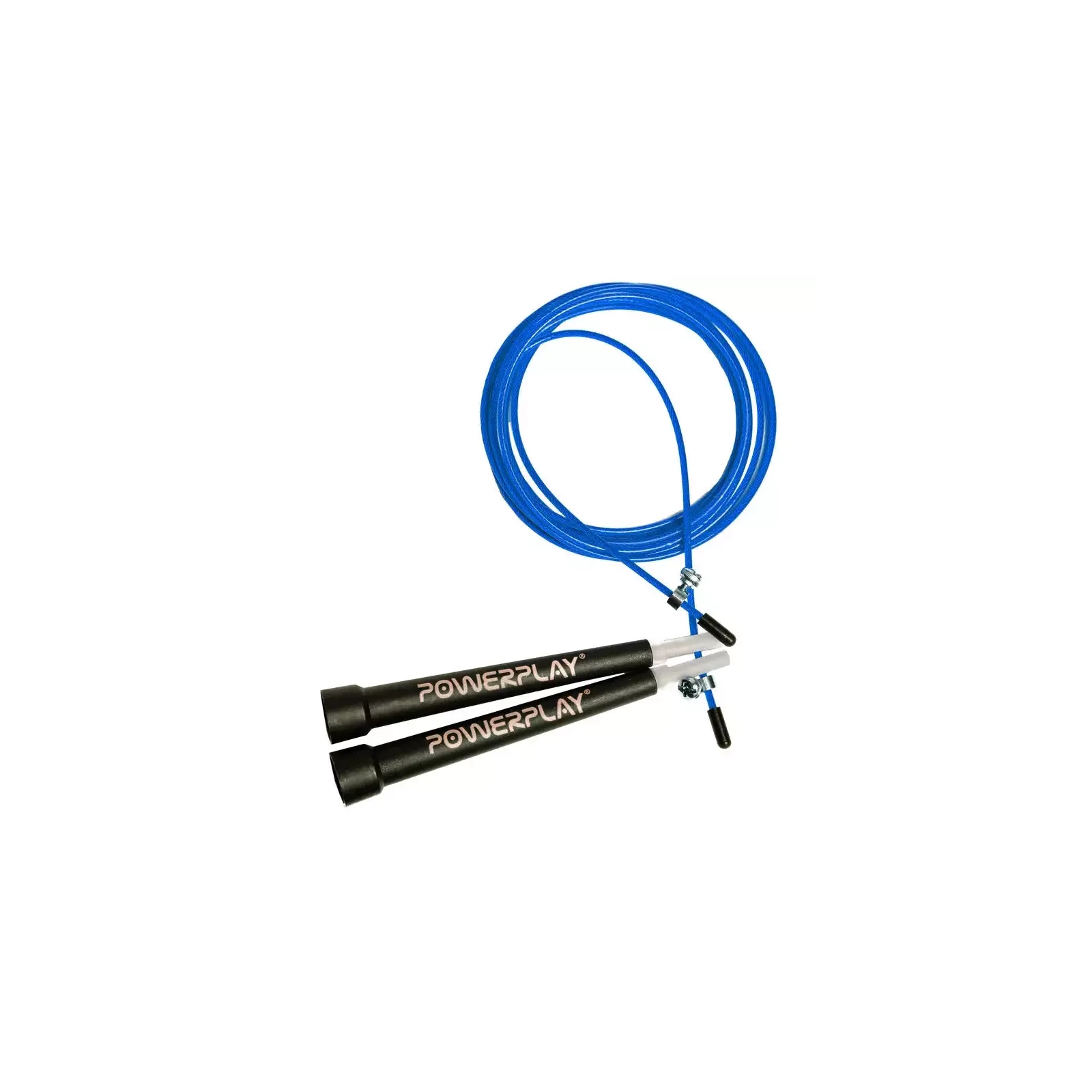 Скакалка PowerPlay 4202 швидкісна Синя (PP_4202_Blue) зображення 2