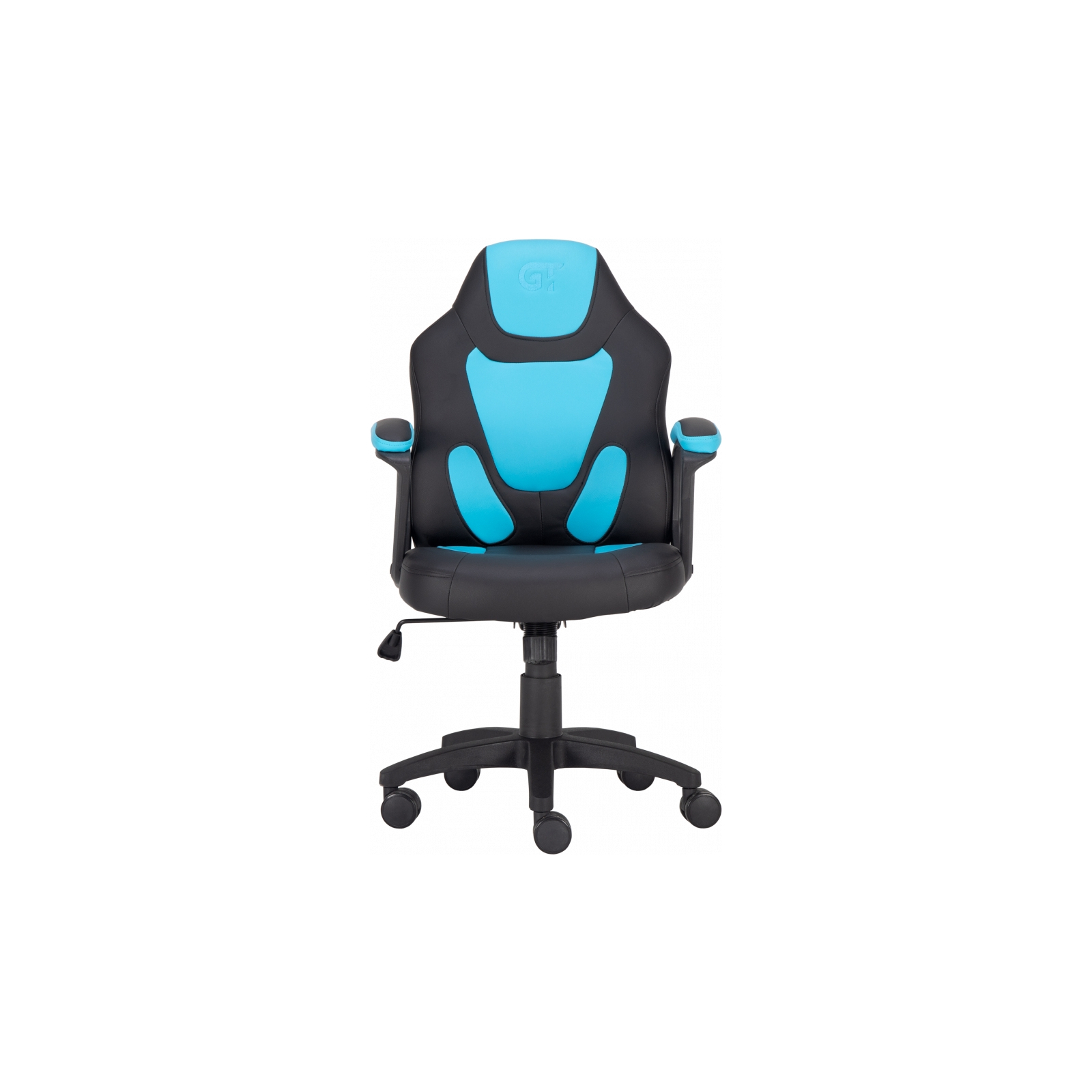 Крісло ігрове GT Racer X-1414 Black/Light Blue зображення 2