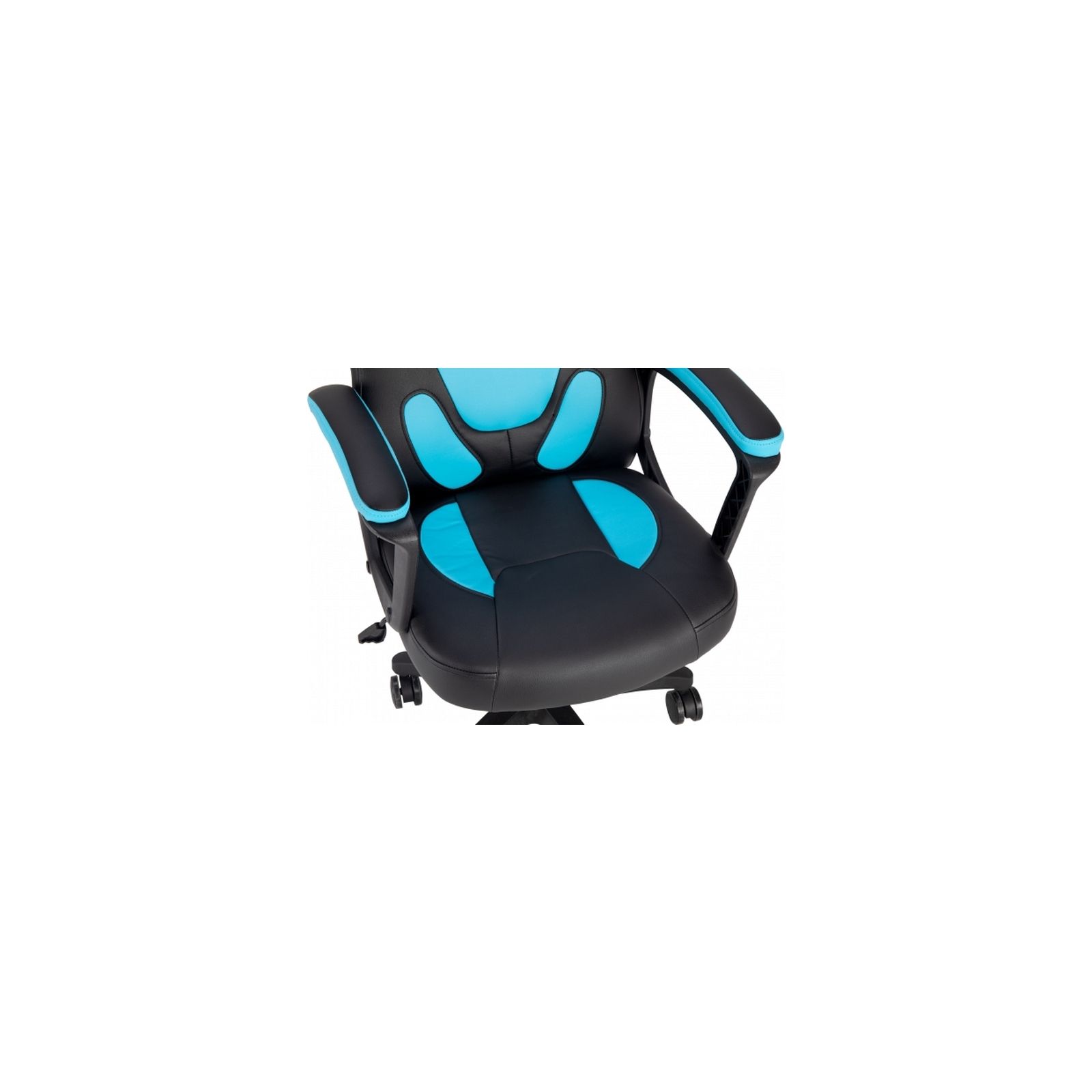Крісло ігрове GT Racer X-1414 Black/Light Blue зображення 6