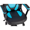 Кресло игровое GT Racer X-1414 Black/Light Blue изображение 6
