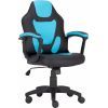 Кресло игровое GT Racer X-1414 Black/Light Blue