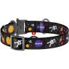 Ошейник для животных WAUDOG Nylon с QR паспортом NASA металлическая пряжка-фастекс L (5121) изображение 2