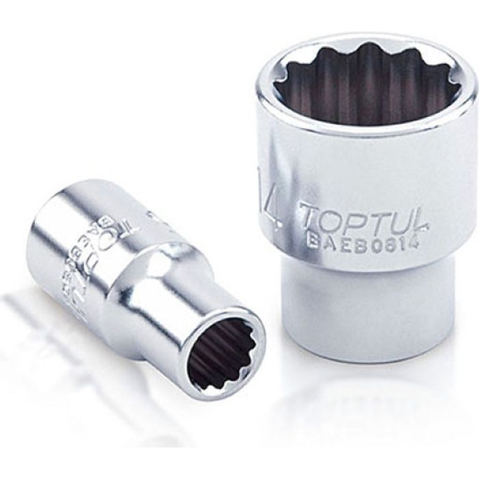 Головка торцевая Toptul 12-гранная 1/4" 8мм (BAEB0808)