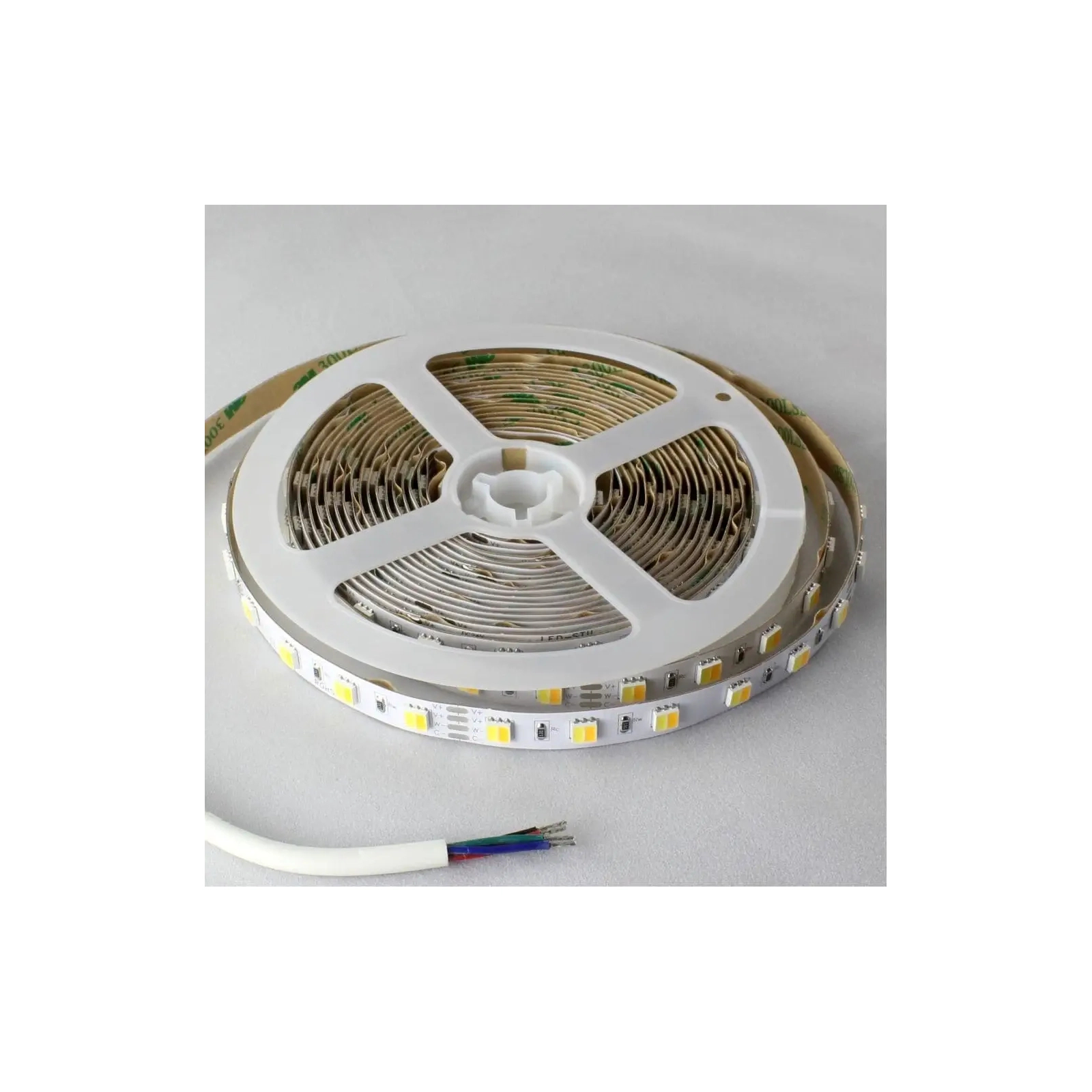 Светодиодная лента LED-STIL 2700-6500K 12 Вт/м 5050 60 діодів IP33 24 Вольта 1200 lm двокольорова (DFP5050WW-60P-IP20-2W-24V) изображение 4