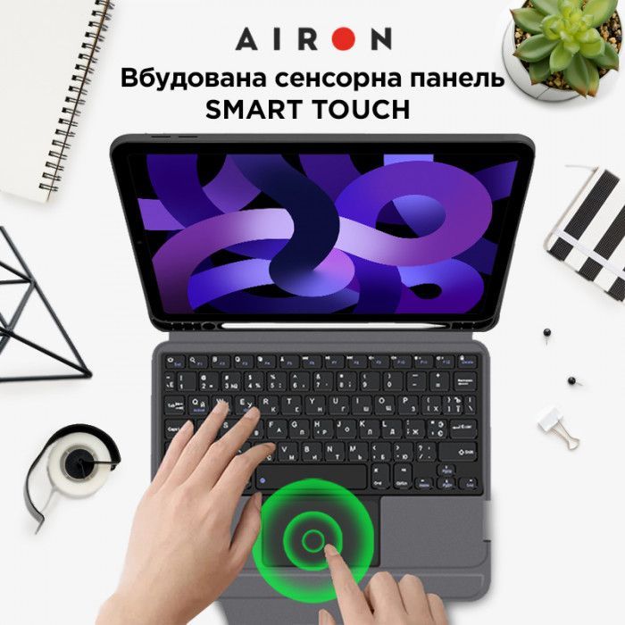 Чехол для планшета AirOn Premium iPad Air 4Gen/5Gen 10.9" with Keyboard (4822352781094) изображение 7