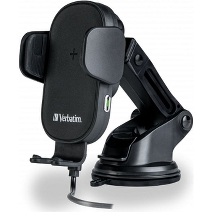 Универсальный автодержатель Verbatim FWC-01 with Qi Fast Wireless Car Charger (49552) изображение 3