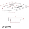 Вытяжка кухонная Weilor WPL 5092 FBL изображение 9