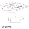 Вытяжка кухонная Weilor WPL 5092 FBL изображение 9